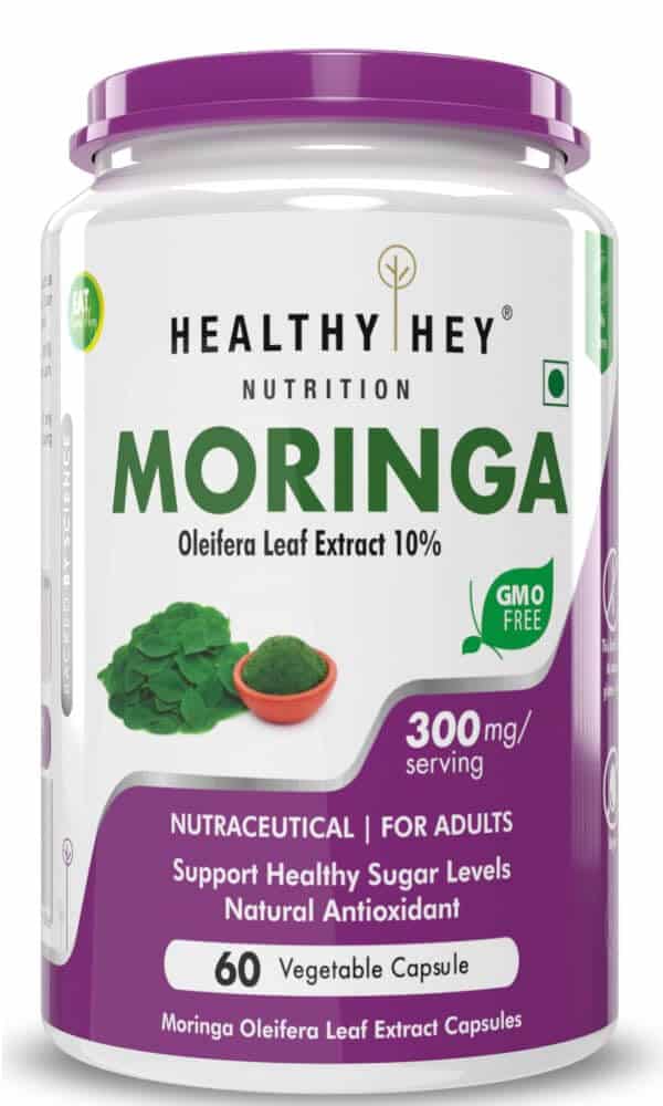 HealthyHey Nutrition Moringa Extract Tablets Best Moringa Tablets in India in 2023