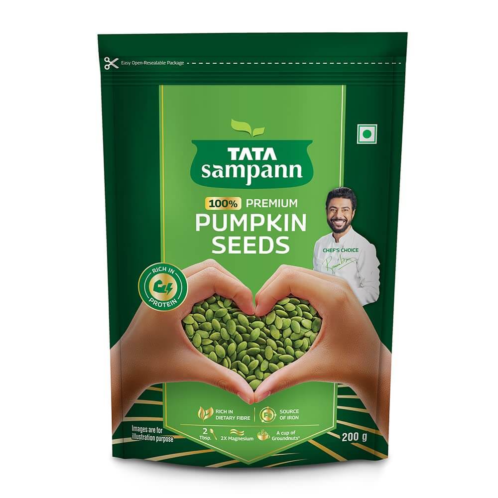Tata-Sampann-Premium-Raw-Unroasted-Pumpkin-Seeds-200g-best-pumpkin-seed-brands-in-india-in-2023